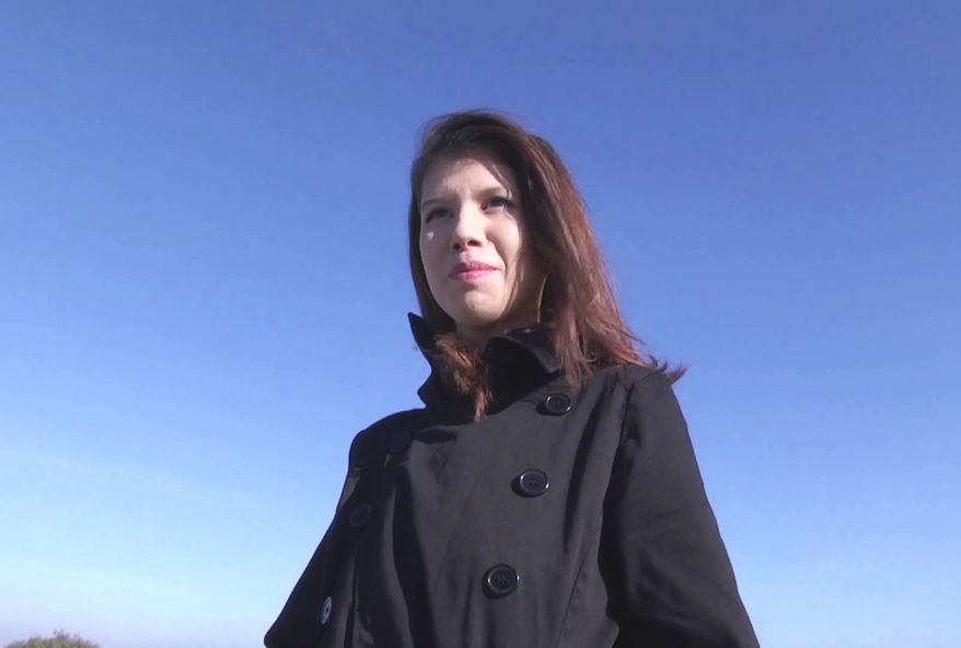 plan baise en plein air avec une jeune etudiante