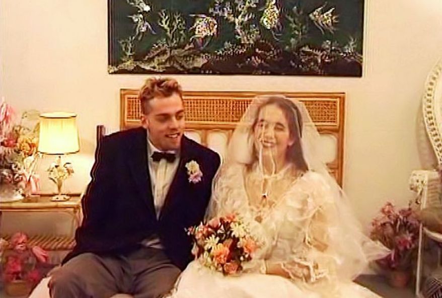 baise hardcore le soir de notre mariage